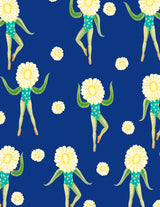 Dancing Daisies Dress with pockets / Strebor Clothing / quirky clothing australia