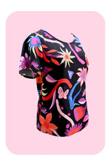 Desert Floral Top - Strebor Clothing