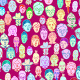 Familiar Face Dress Print Detail