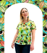 Leafy Eyes Top - Strebor Clothing