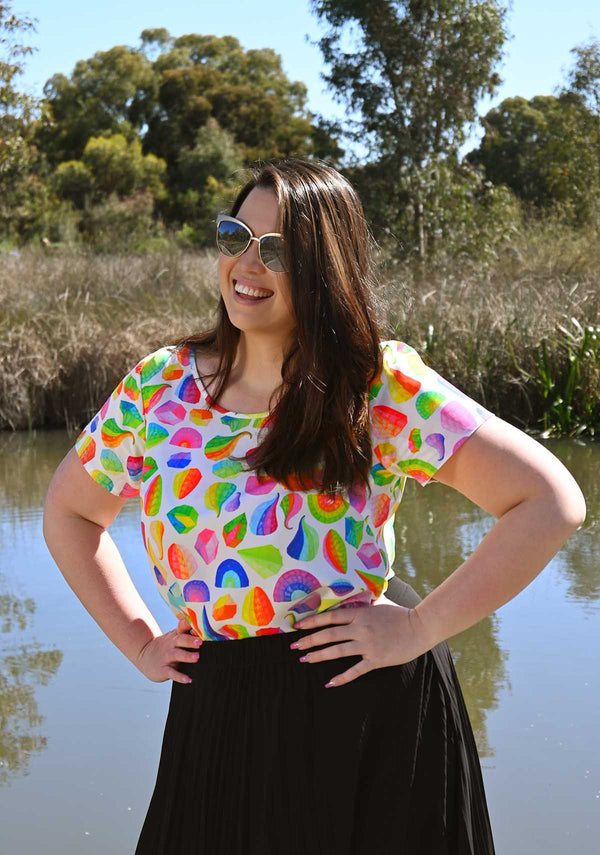 Quirky colourful prints / Australian Made fashion