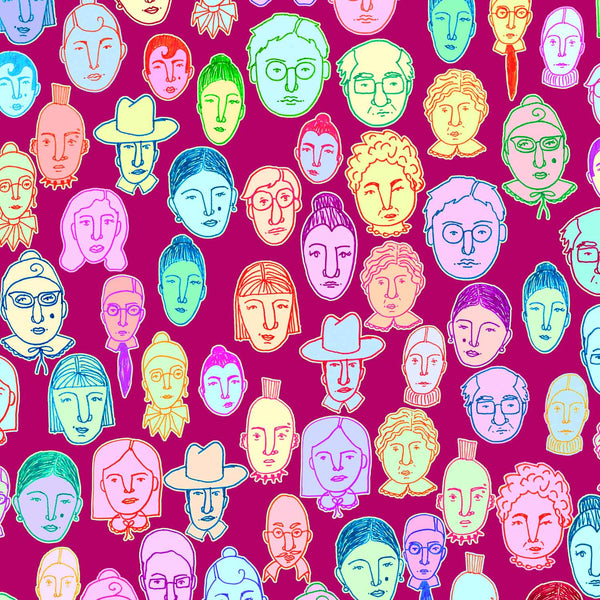 Familiar Face Dress Print Detail