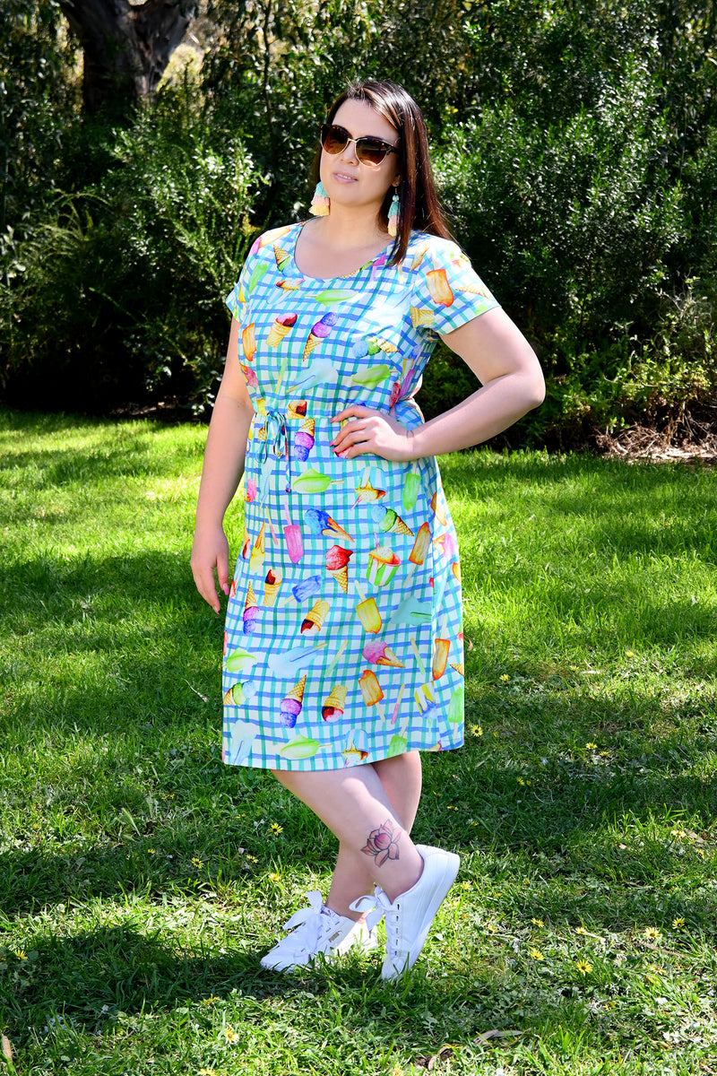 Ice Cream Dress - Strebor Clothing Ice Cream Dress - Strebor Clothing