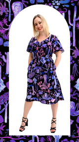Violet Palm Springs Dress - Strebor Clothing