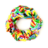 Squiggle & Squirm Scarf (white) - Strebor Clothing